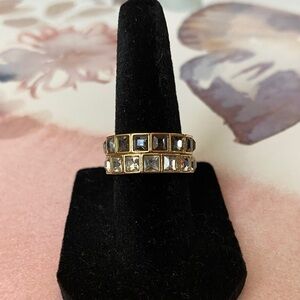 Ann Taylor Gold and Silver Geometric Ring